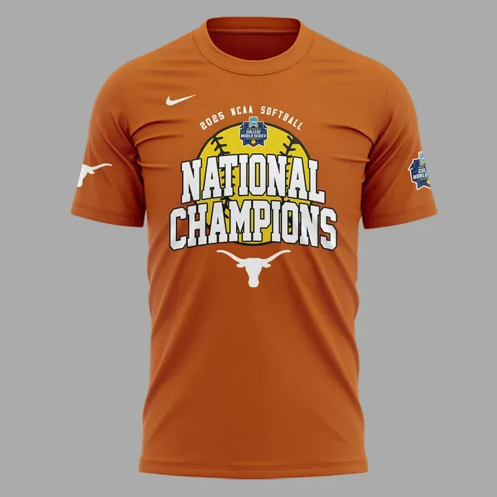 Special 2025 Softball National Champions Texas Softball Tshirt 5