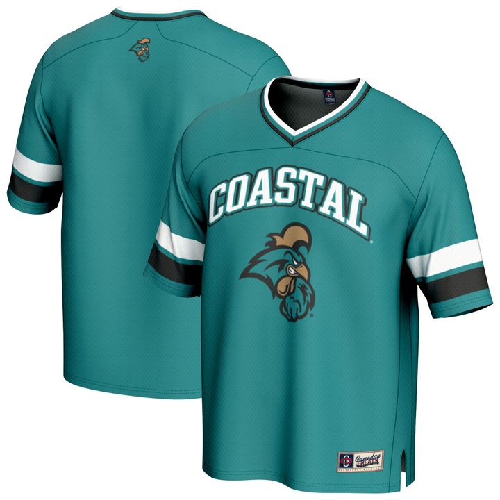 CCU Coastal Chanticleers Baseball Teal Jersey