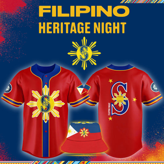 Seattle Mariners x 2025 Filipino Heritage Nights Jersey