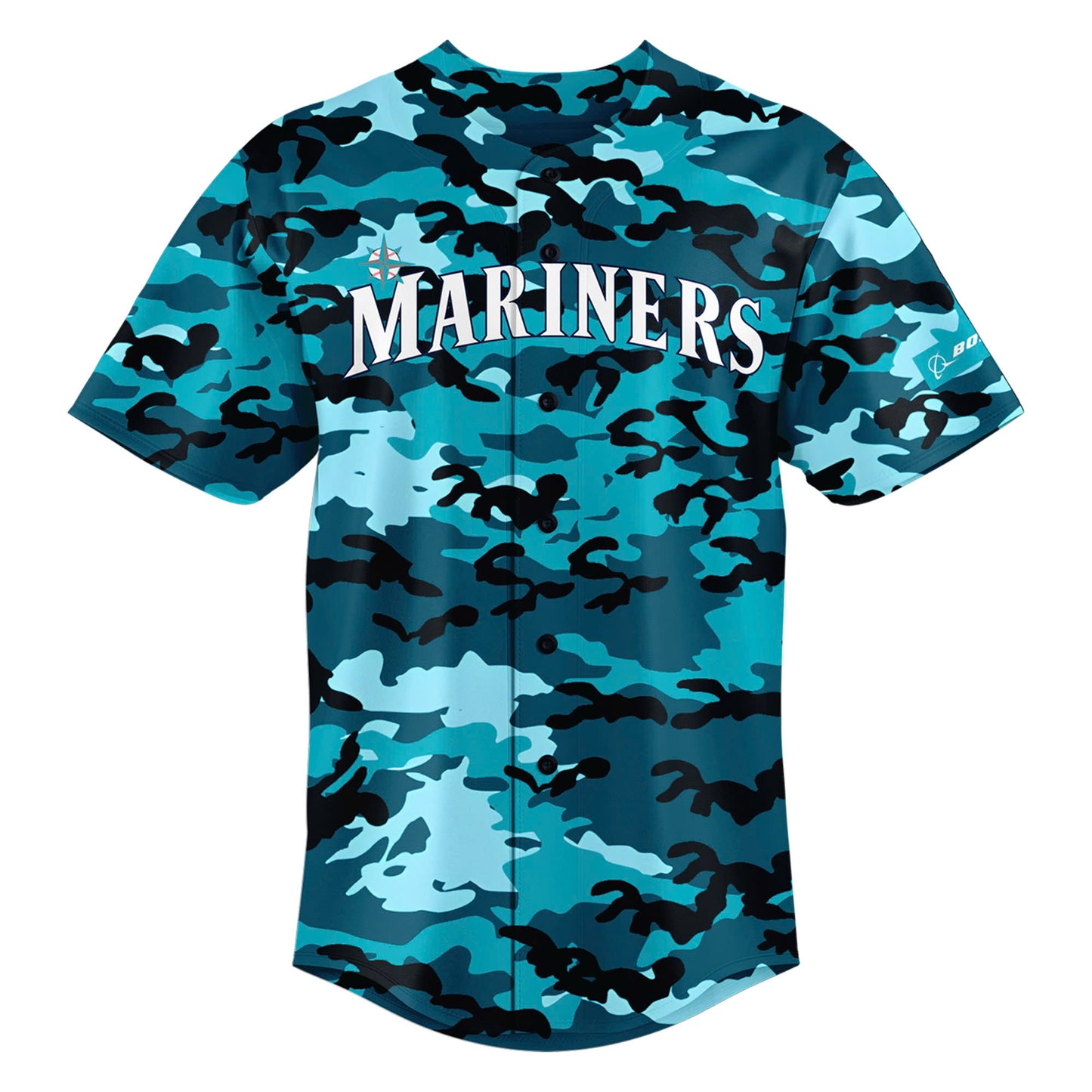 Seattle Mariners 2025 Salute to Armed Forces Night Baseball Jersey