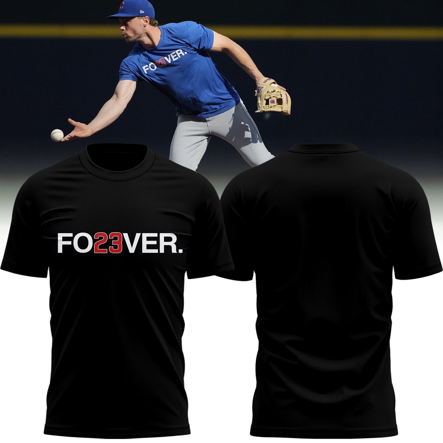 Chicago Cubs - Ryne Sandberg FO23VER Black