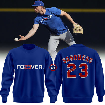 Chicago Cubs - Ryne Sandberg FO23VER Authentic Sweater.
