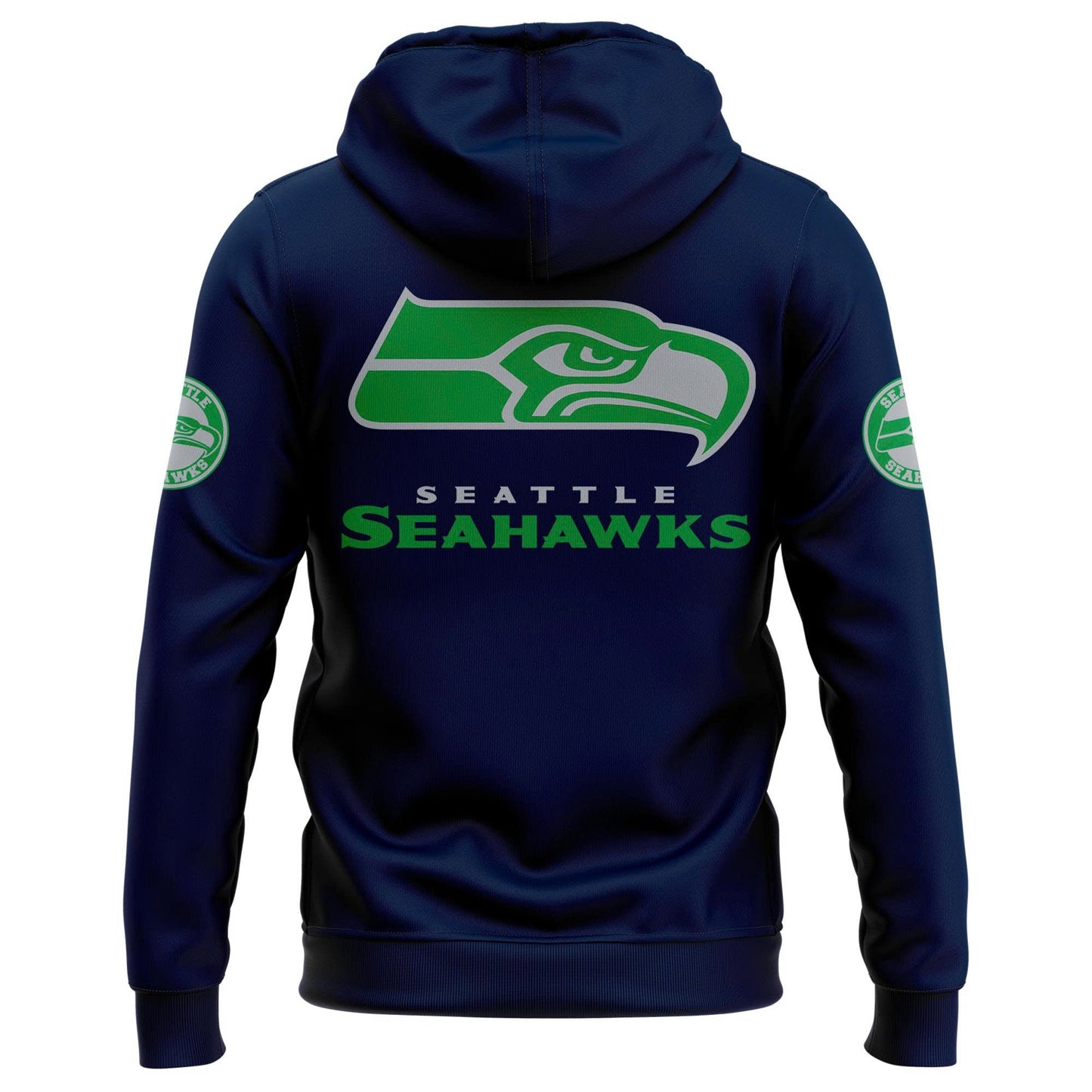Seattle Seahawks Men's New Logo Hoodie (Navy)