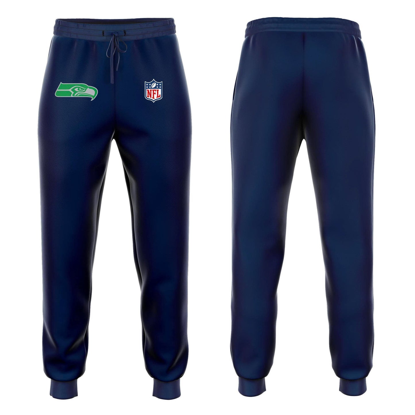 Seattle Seahawks Men's New Logo Hoodie (Navy)