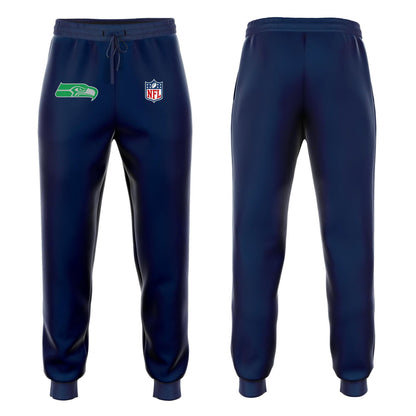 Seattle Seahawks Men's New Logo Hoodie (Navy)