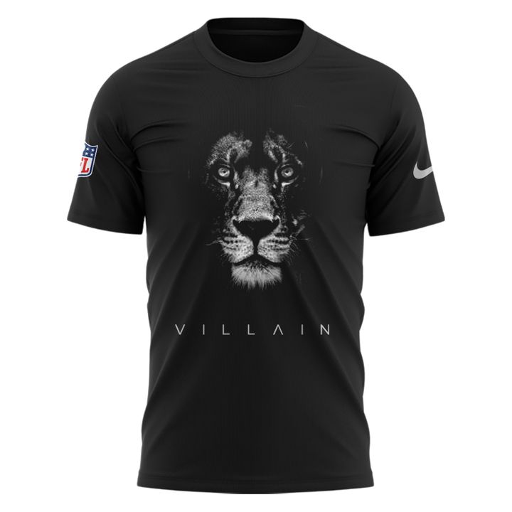 Dan Campbell Detroit Lions Villain 2025 Limited Tshirt Black V4