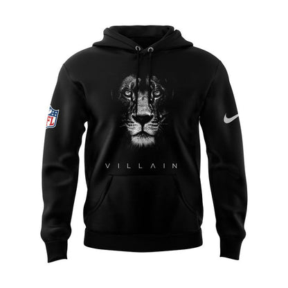 Dan Campbell Detroit Lions Villlain 2025 Limited Hoodie Black V3