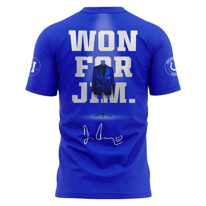 Colts Jim Irsay For The Boss T-Shirt V2 (Blue)