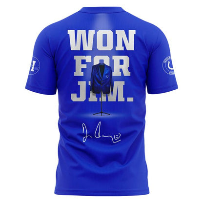Colts Jim Irsay For The Boss T-Shirt V2 (Blue)
