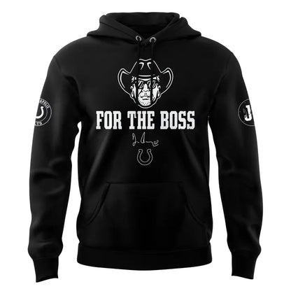 Colts Jim Irsay For The Boss Hoodie V2 (Black)