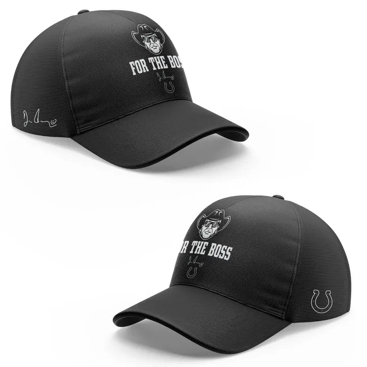 Colts Jim Irsay For The Boss Hoodie V2 (Black)