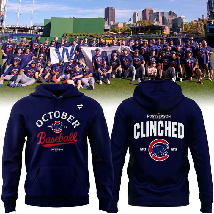 Speical Edition Chicago Cubs 2025 MLB Postseason Locker Room Hoodie