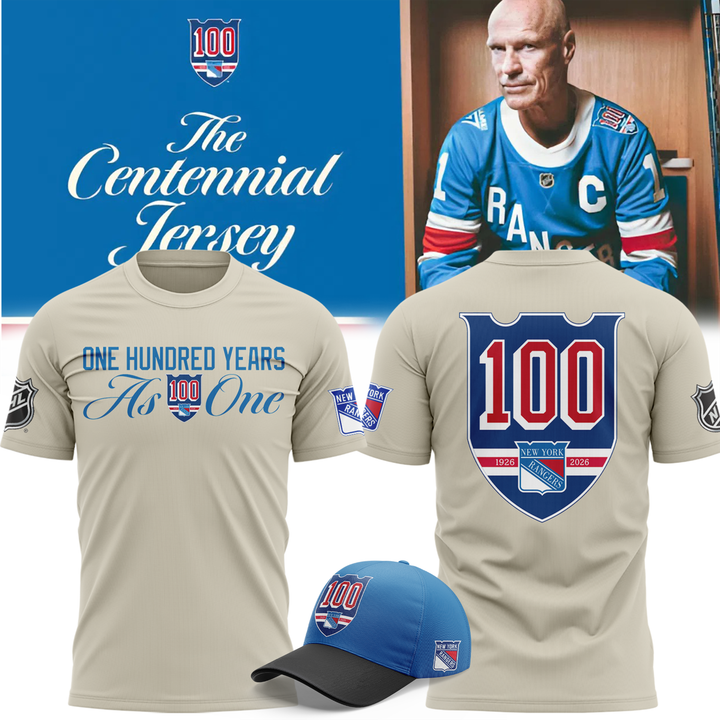 New York Rangers “Centennial” Tee