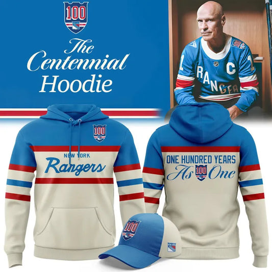 New York Rangers “One Hundred Years” Hoodie