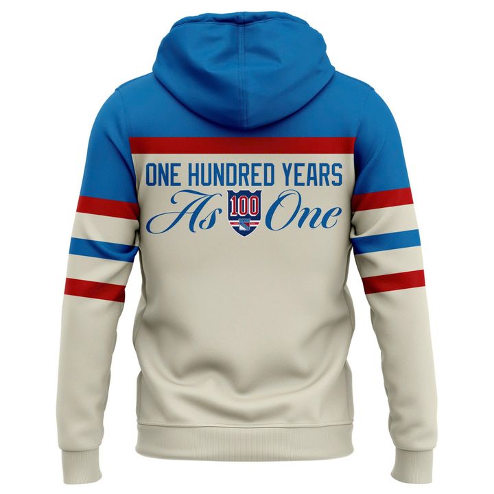 New York Rangers “One Hundred Years” Hoodie