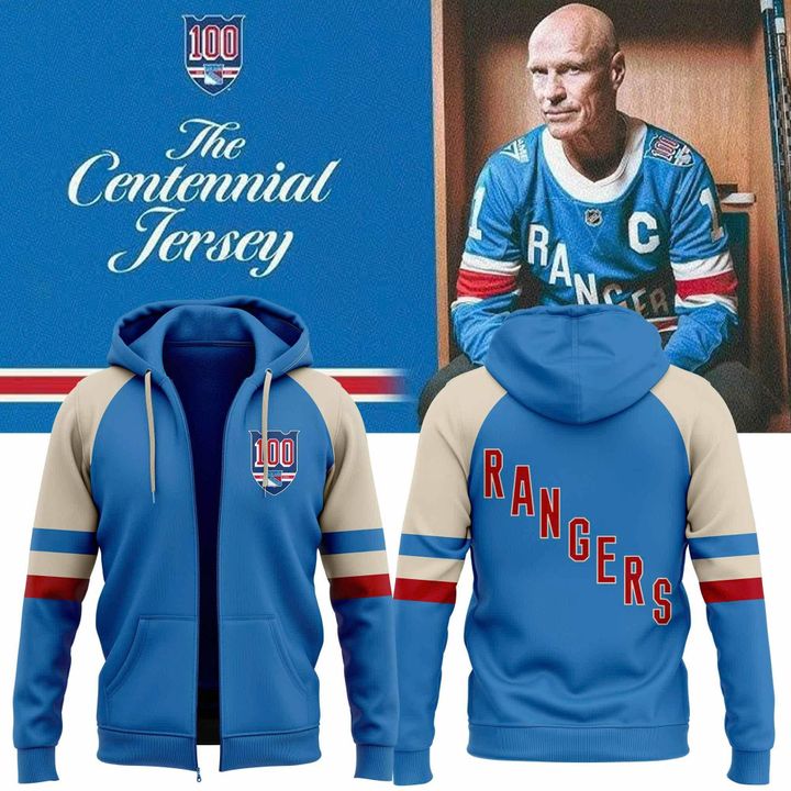 New York Rangers “Centennial” Zip Hoodie 2025-2026