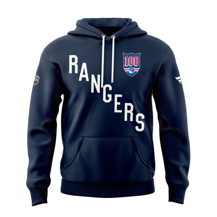 New York Rangers "No BS" 2025 Hoodie (Navy)