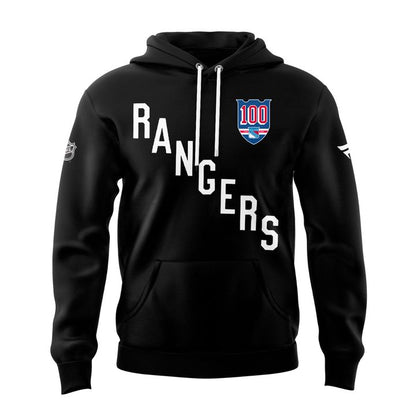 New York Rangers "No BS" 2025 Hoodie (Black)