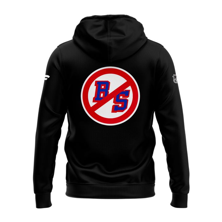 New York Rangers "No BS" 2025 Hoodie (Black)