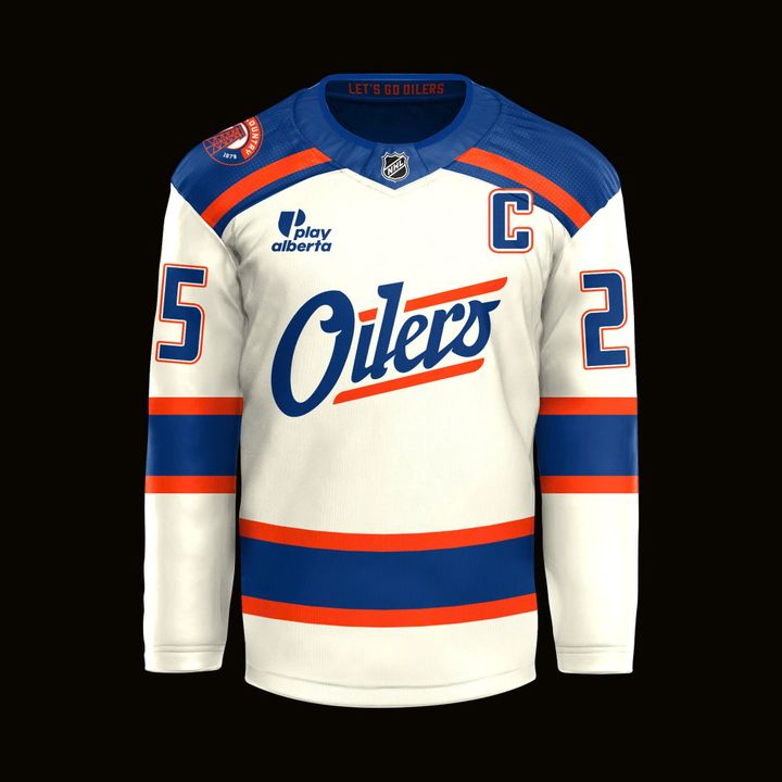 Darnell Nurse 25 Edmonton Oilers Fanatics Premium Cream Alternate Hockey Jersey