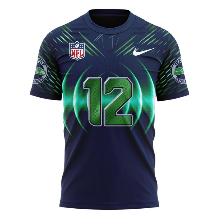 Seattle Seahawks 2025 NFL Rivalries High-Decibel Zone Limited T-shirt