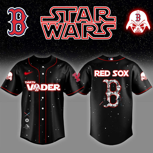 .Boston Red Sox x Stars Wars Darth Vader Night Baseball Jersey Editions Limited v2