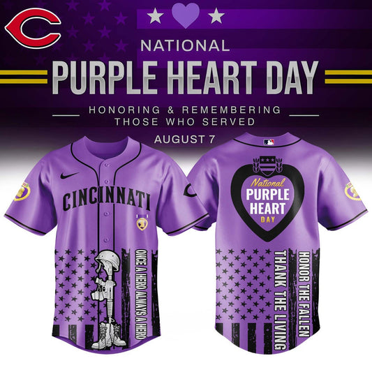 CIN x Purple Heart Day Jersey Limited Edition