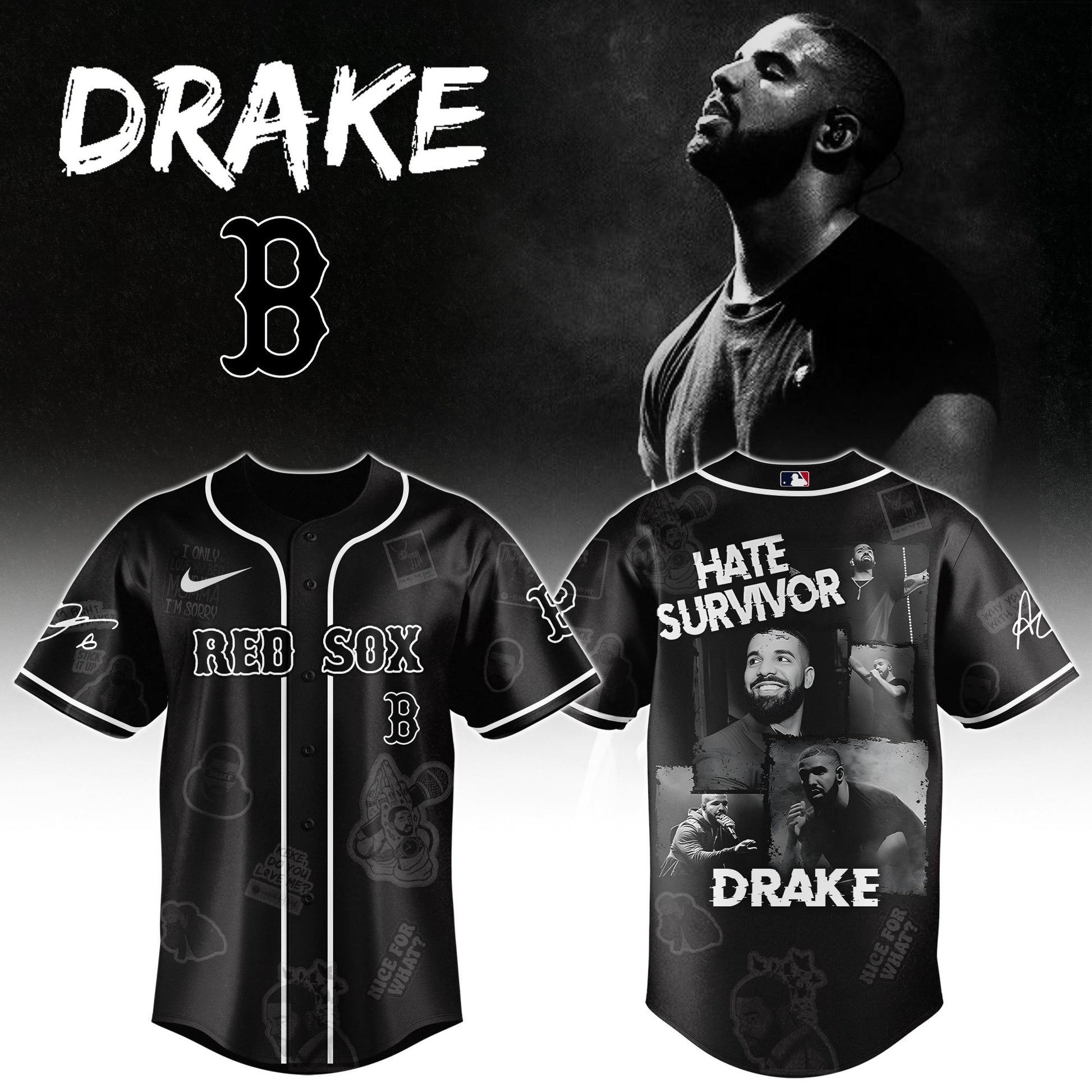 BR Sox x Drake Chromakopia The World Tour 2025 Jersey Editions Limited +Selling Out Fast