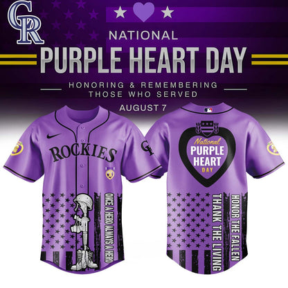 COL x Purple Heart Day Jersey Limited Edition