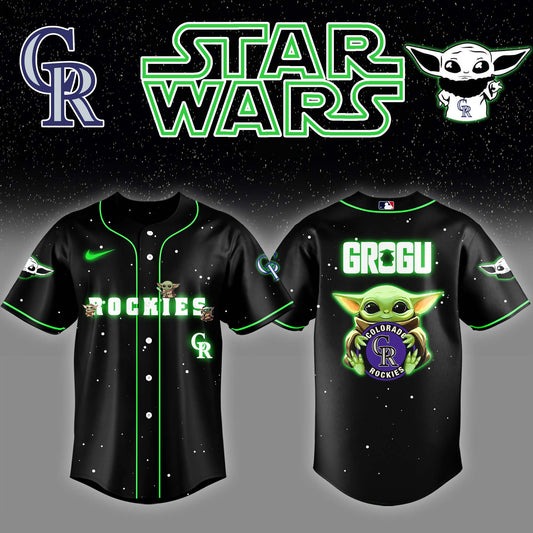 Colorado Rockies x Stars Wars Grogu Night Baseball Jersey Editions Limited v3