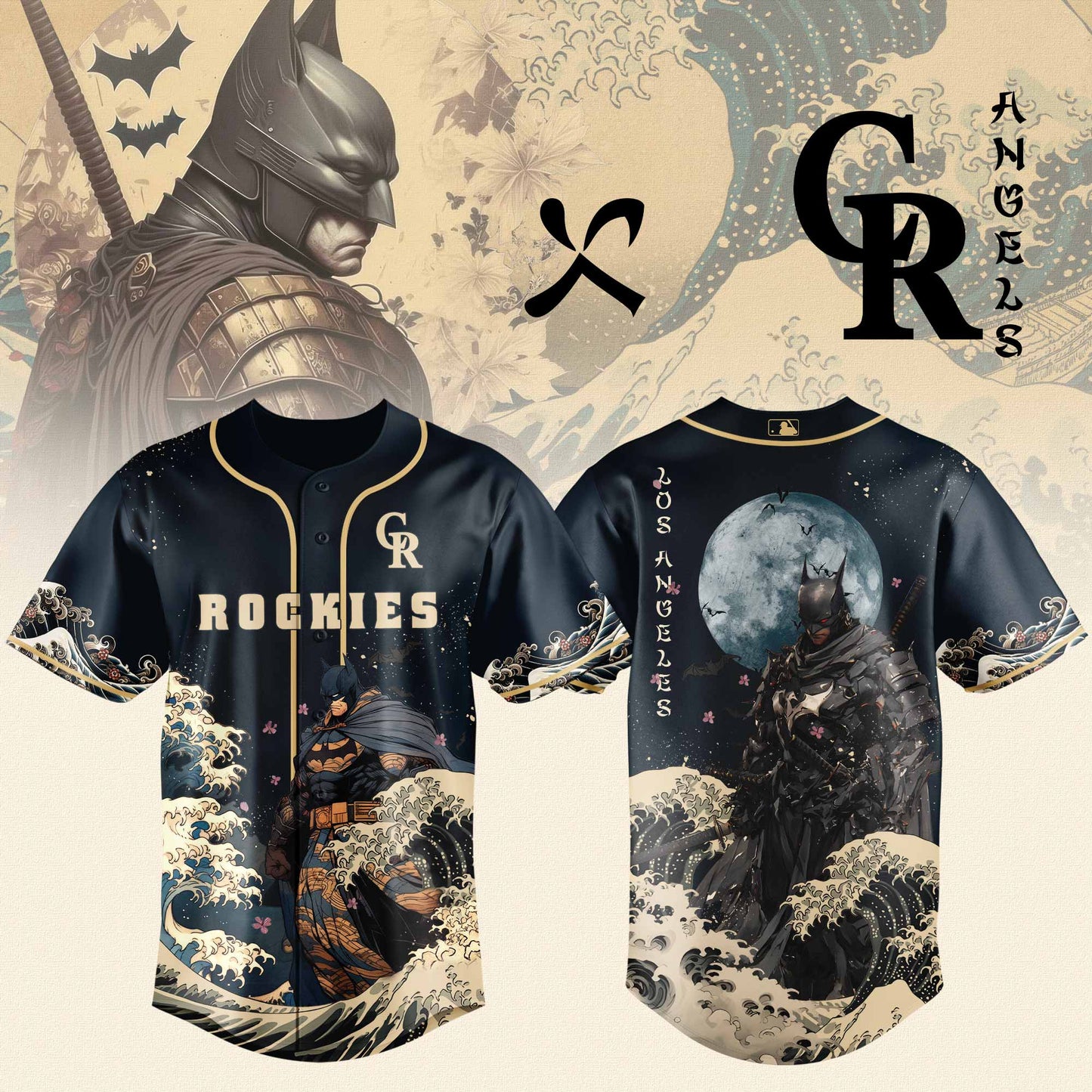 Colorado Rockies x Batman Night Limited Edition Jersey 2025