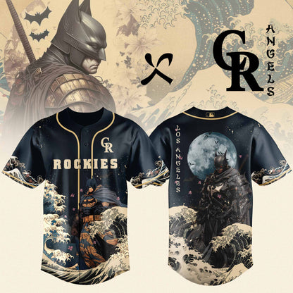 Colorado Rockies x Batman Night Limited Edition Jersey 2025