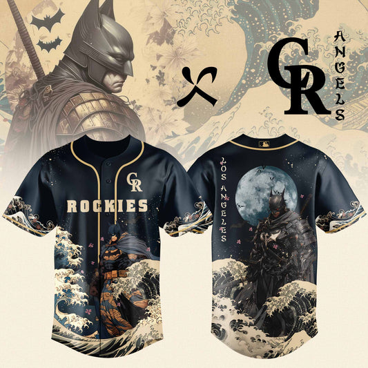 Colorado Rockies x Batman Night Limited Edition Jersey 2025