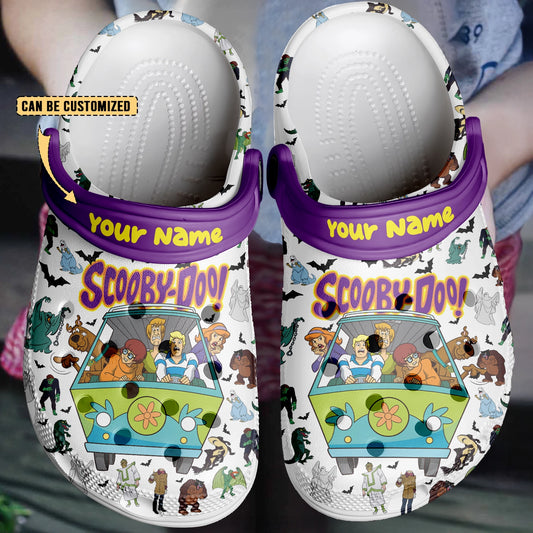 Scooby-Doo Crocs Crocband Clogs Shoes Comfortable For Men Women
