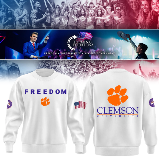Clemson University x Turning Point USA Sweatshirt