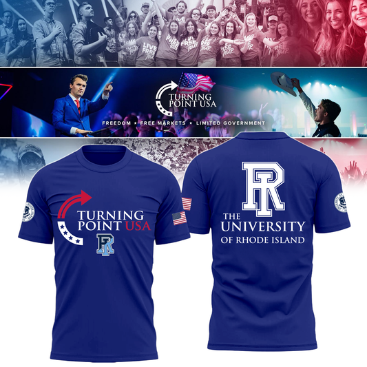 Rhode Island University x Turning Point USA T-Shirt
