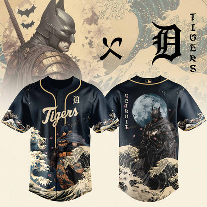 Detroit Tigers x Batman Night Limited Edition Jersey 2025