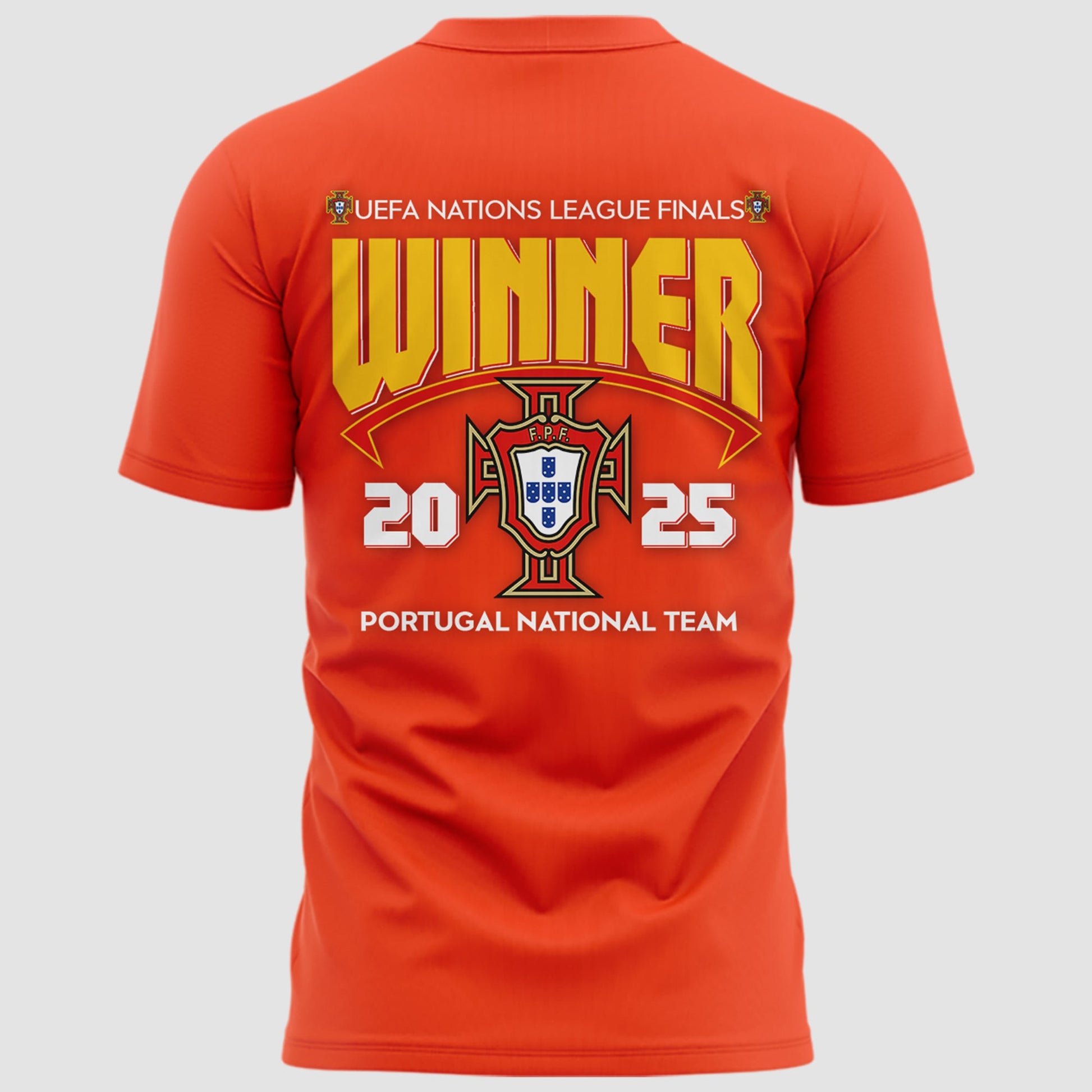 Portugal UEFA Nations League 2025 Champions T-Shirt