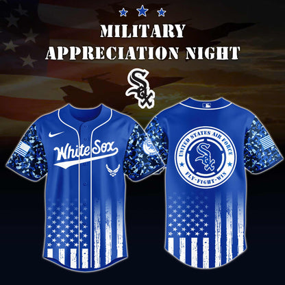 _Chicago White Sox MLB x Air Force Military Appreciation Night Jersey Editions Limited 2025 V4