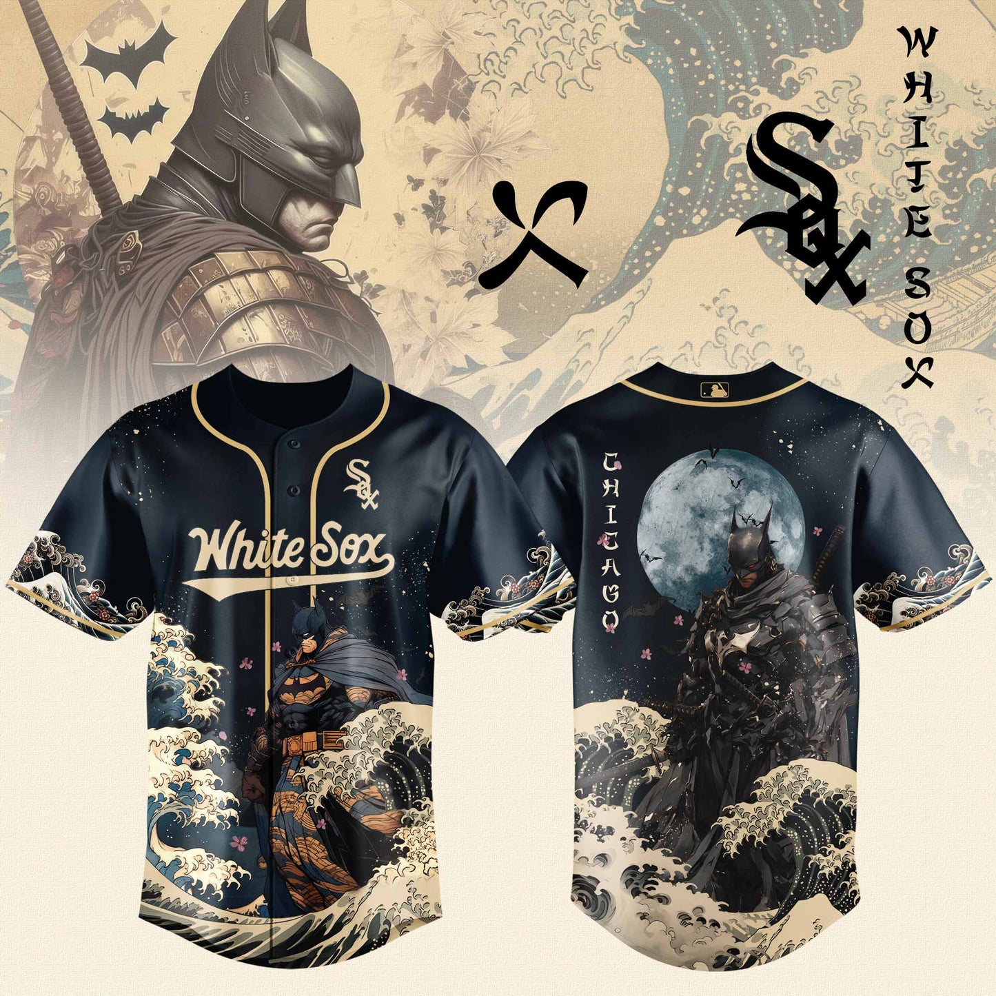 Chicago White Sox x Batman Night Limited Edition Jersey 2025