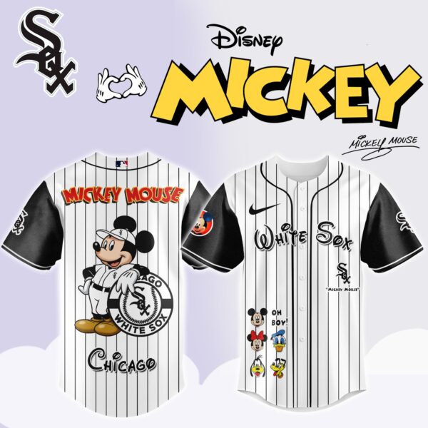Chicago White Sox x Mickey Mouse Game Night Special Edition Jersey