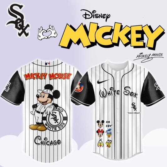 Chicago White Sox x Mickey Mouse Game Night Special Edition Jersey