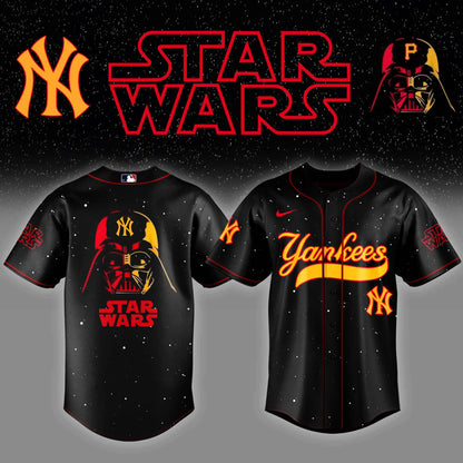 .New York Yankees x Stars Wars Night Baseball Jersey Editions Limited