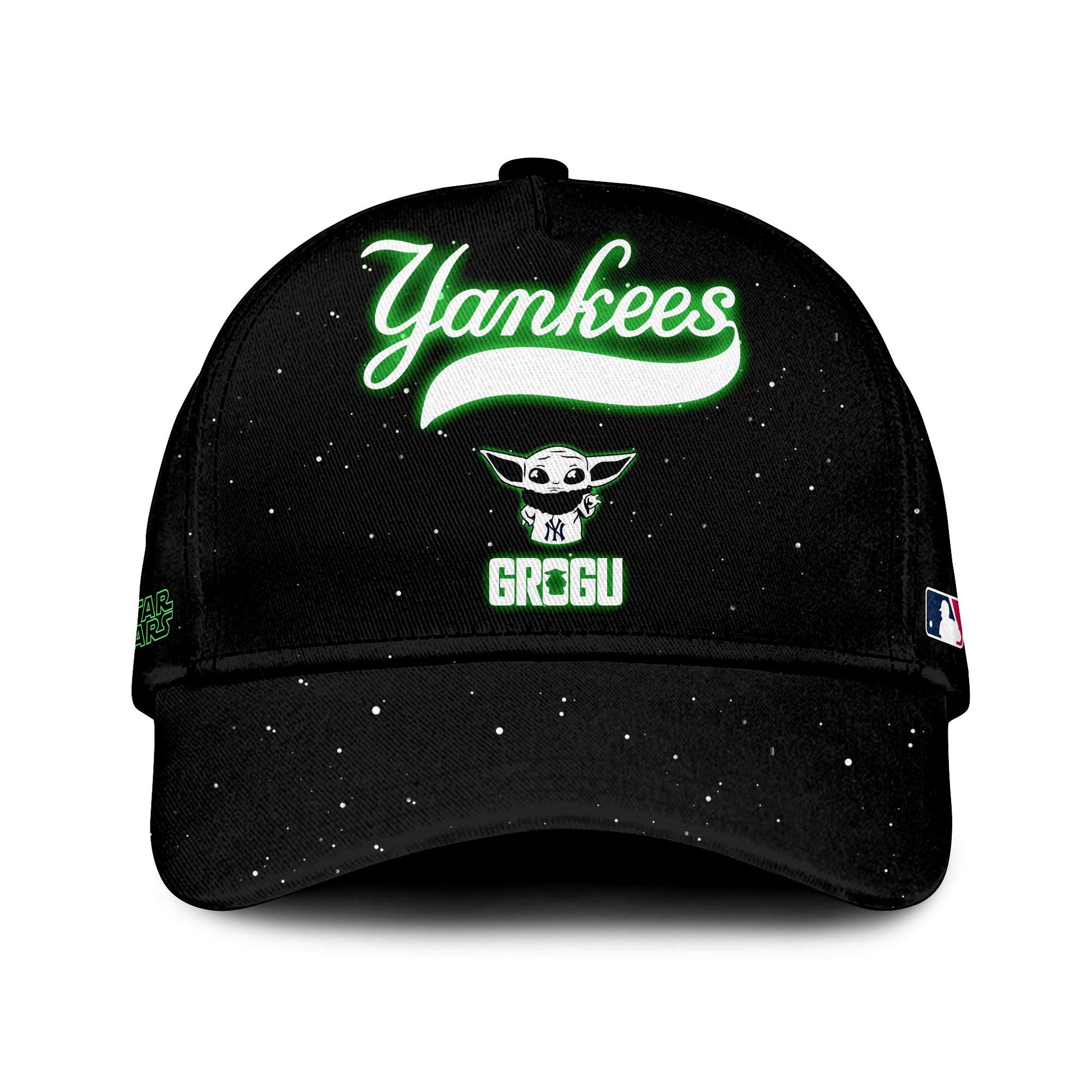 .New York Yankees x Stars Wars Grogu Night Baseball Jersey Editions Limited v3