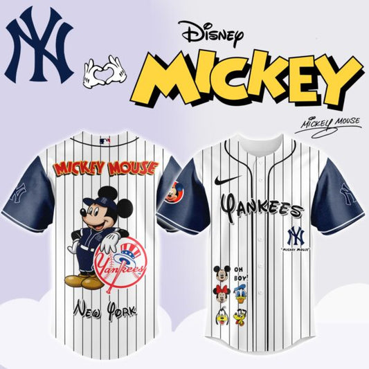 New York Yankees x Mickey Mouse Game Night Special Edition Jersey