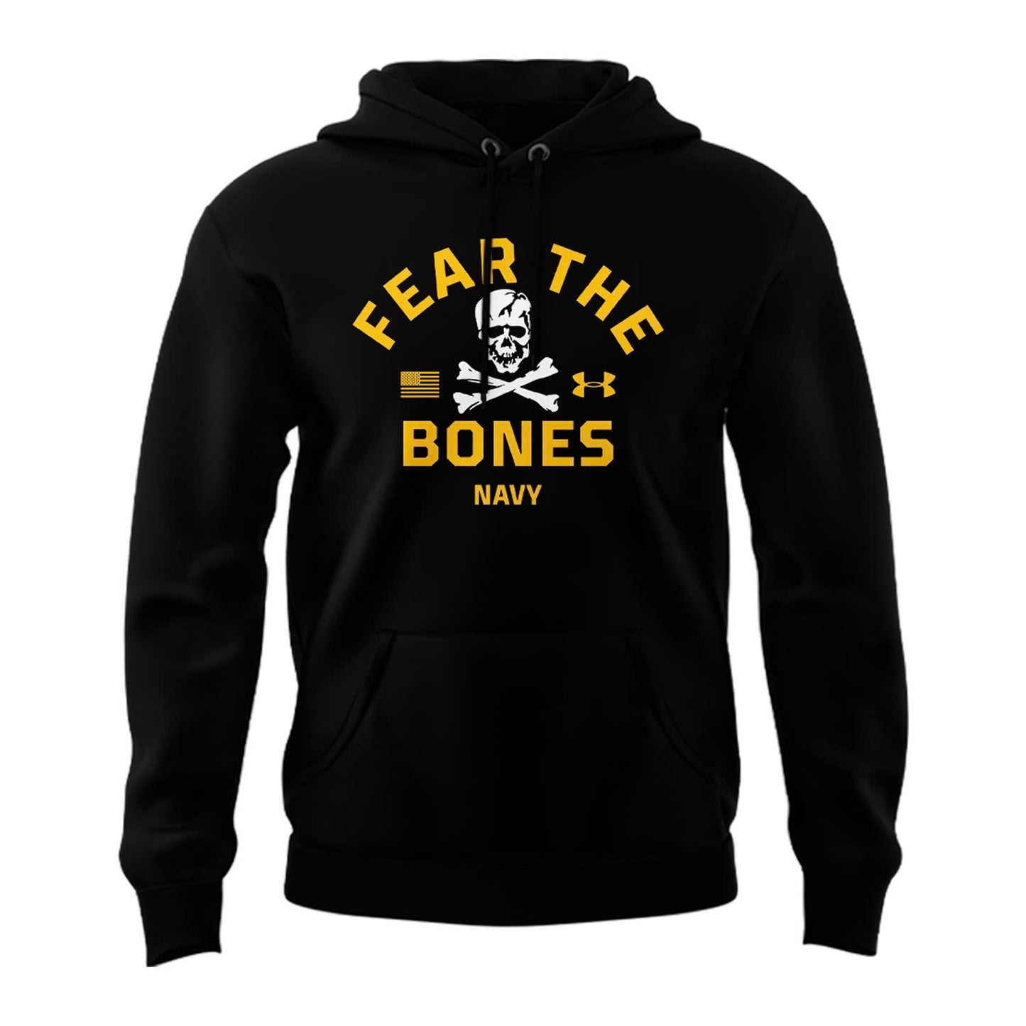 Special New Sluggers 103 Fear The Bones Navy Football Hoodie