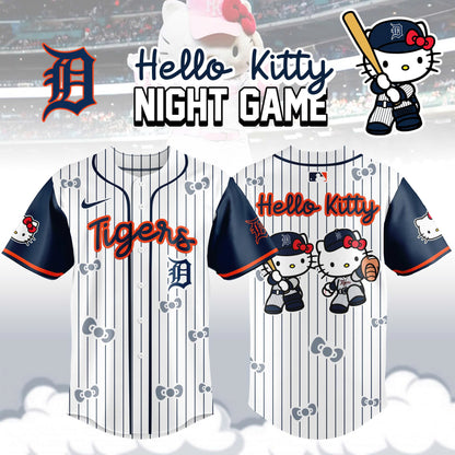 Detroit Tigers x Hello Kitty Night 2025 Limited Edition Jersey