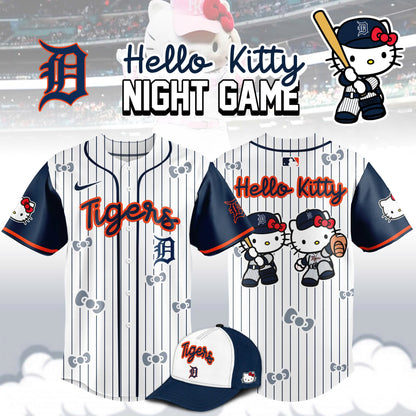Detroit Tigers x Hello Kitty Night 2025 Limited Edition Jersey
