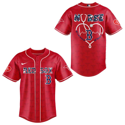 Boston Red Sox NURSES Baseball Jersey Combo