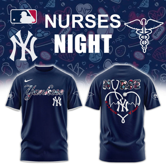 New York Yankees NURSES NIGHT Combo Tshirt